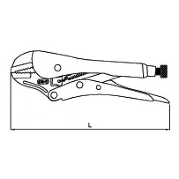 Modeco klešta grip L215 22-012 Modeco klešta grip L215 22-012