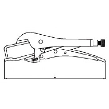 Modeco klešta grip za varioce L225 22-016 Modeco klešta grip za varioce L225 22-016