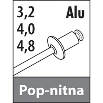 Modeco klešta za pop nitne L250mm  40-008-4