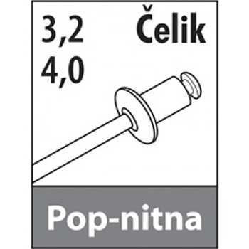 Modeco klešta za pop nitne L250mm  40-008-5