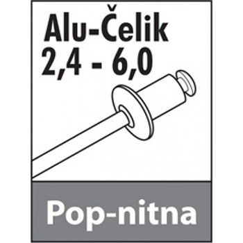 Modeco klešta za pop nitne sa harmonikom L790mm  40-025-2