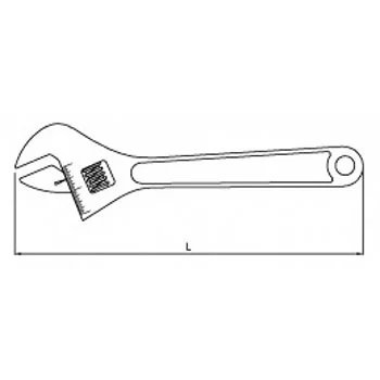 Modeco ključ štelujući 200mm 53-058-1