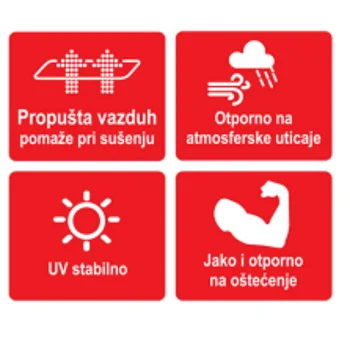 Platno za pokrivanje bala 9.8mx12.5m Platno za pokrivanje bala 9.8mx12.5m