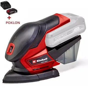 Einhell akumulatorska multi brusilica TE-OS 18/150 Li + POKLON Einhell starter kit Power X-Change 18V 2.5Ah 4512097 Einhell akumulatorska multi brusilica TE-OS 18/150 Li + POKLON Einhell starter kit Power X-Change 18V 2.5Ah 4512097