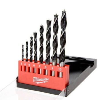 Milwaukee burgije za drvo 3-10mm 8/1 4932352466 Milwaukee burgije za drvo 3-10mm 8/1 4932352466
