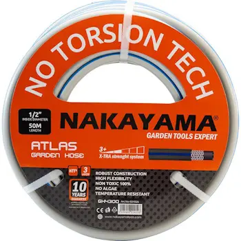 Nakayama baštensko crevo ATLAS 50m 1/2“ GH4300 Nakayama baštensko crevo ATLAS 50m 1/2“ GH4300