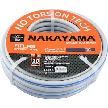 Nakayama baštensko crevo ATLAS 50m 1/2“ GH4300 Nakayama baštensko crevo ATLAS 50m 1/2“ GH4300