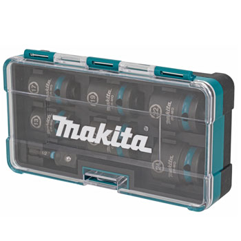 Makita set nasadnih ključeva 7 komada sa adapterom Impact Black 1/2 Makita set nasadnih ključeva 7 komada sa adapterom Impact Black 1/2