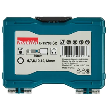 Makita set nasadnih ključeva 6 delova E-15768 Makita set nasadnih ključeva 6 delova E-15768