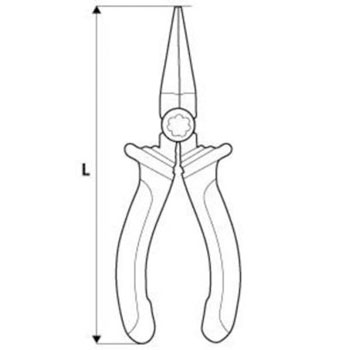 Neo klešta okrugla 160mm 01-020 Neo klešta okrugla 160mm 01-020