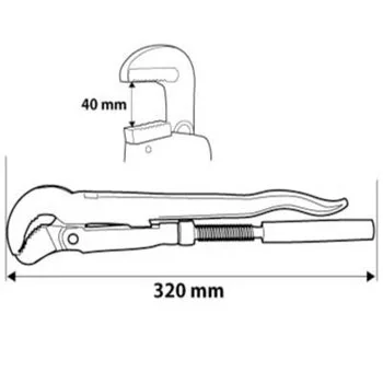 Neo klešta vodoinstalaterska 1 Neo klešta vodoinstalaterska 1