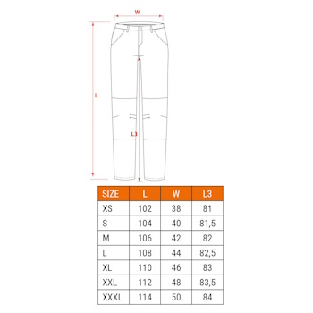 Neo radne teksas pantalone 81-228-5