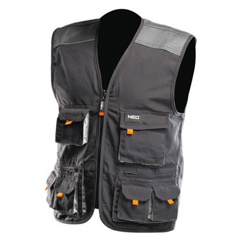 Neo radni prsluk sivi 81-260-XL Neo radni prsluk sivi 81-260-XL