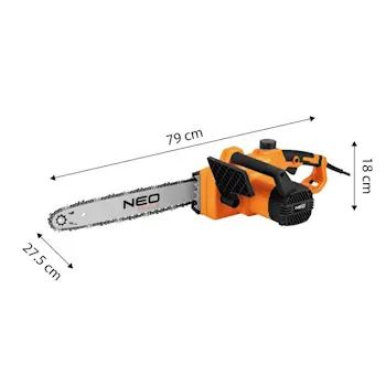 Neo Tools električna lančana testera 1800W 405mm 04-632-2