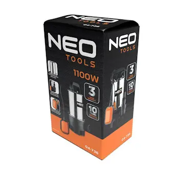 Neo Tools potapajuća pumpa za prljavu vodu 900W 04-735-8