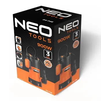 Neo Tools potapajuća pumpa za prljavu vodu 900W 16.000l/h 04-746-8