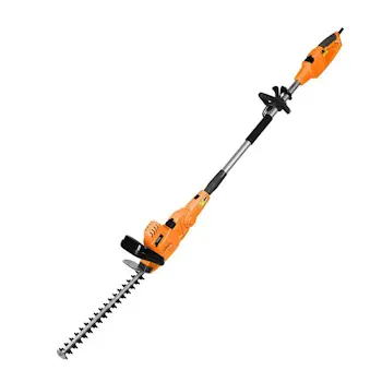 Neo Tools 2u1 baštenski alat sa teleskopskom ručkom – testera + makaze za živu ogradu 04-634-5