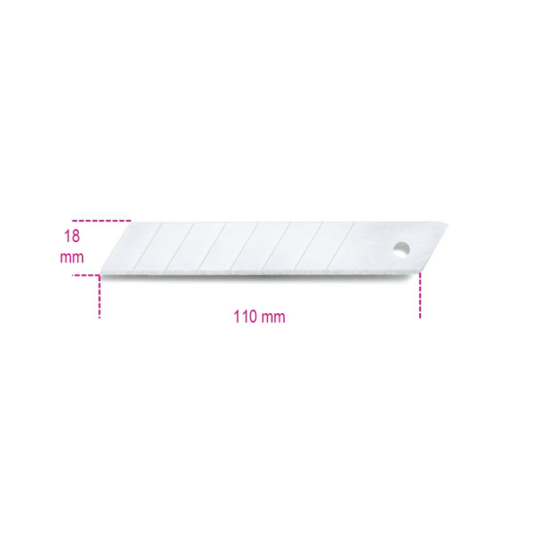 Beta rezervni nož za skalpel 18mm 10kom. 1771RL Beta rezervni nož za skalpel 18mm 10kom. 1771RL