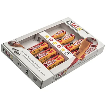 NWS garnitura VDE SlimLine odvijača 7kom 098-7 NWS garnitura VDE SlimLine odvijača 7kom 098-7