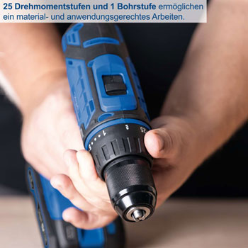 Scheppach akumulatorska bušilica odvijač + 74 komada pribora C-DTB74/1-X Scheppach akumulatorska bušilica odvijač + 74 komada pribora C-DTB74/1-X