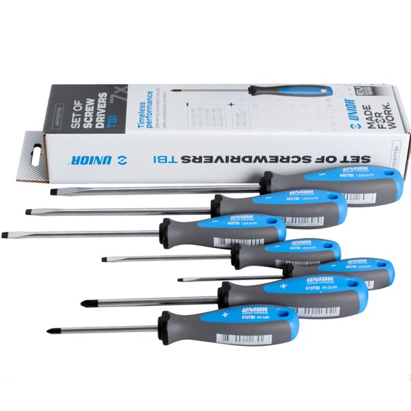 Unior set kombinovanih odvijača 607CS7TBI 610452 Unior set kombinovanih odvijača 607CS7TBI 610452