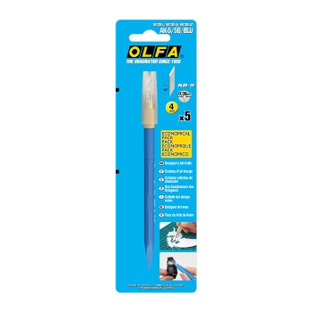 Olfa profesionalni skalpel Art & Hoby AK-5/5B/Blue-1