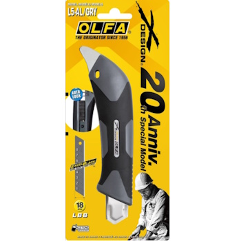 Olfa skalpel 18mm L5-AL/GRY Olfa skalpel 18mm L5-AL/GRY