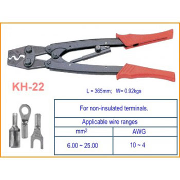 OPT krimp klešta za papučice 6-22mm2 KH-22 OPT krimp klešta za papučice 6-22mm2 KH-22