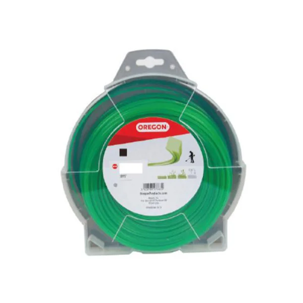 Oregon silk za trimer 3.0mm x 48m kockasti zelen 69-420 064890 Oregon silk za trimer 3.0mm x 48m kockasti zelen 69-420 064890