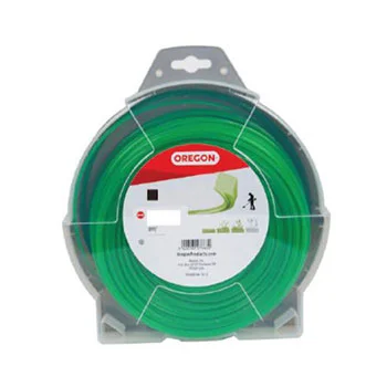 Oregon silk za trimer, kockasti zelen 2.7mm x 59m 064887