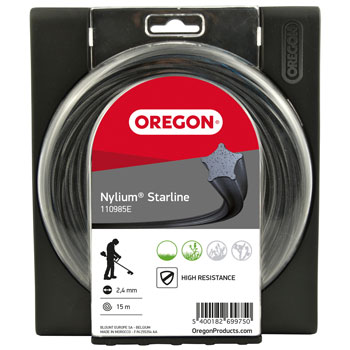 Oregon silk za trimer Nylium Starline 2,4mm x 360m 104885E