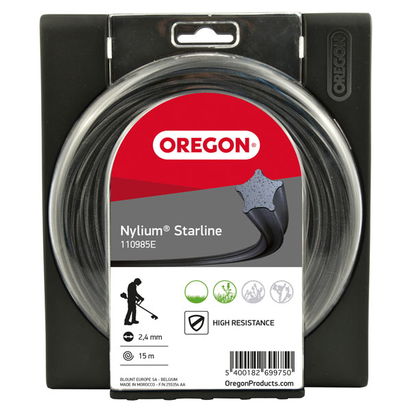 Oregon silk za trimer Nylium Starline 2,4mm x 360m 104885E