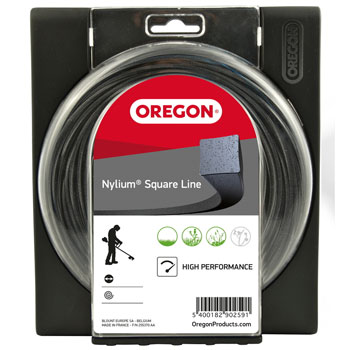 Oregon silk za trimer Square Nylium 3.0mm x 40m 109522E