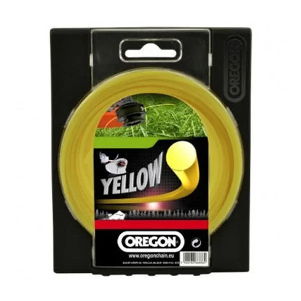 Oregon silk za trimer Yellow Roundline 2mm x 520m 90161E Oregon silk za trimer Yellow Roundline 2mm x 520m 90161E