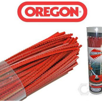 Oregon silk za trimer, Red Techni blade, 7mm X 26cm - 40 kom 539174 Oregon silk za trimer, Red Techni blade, 7mm X 26cm - 40 kom 539174