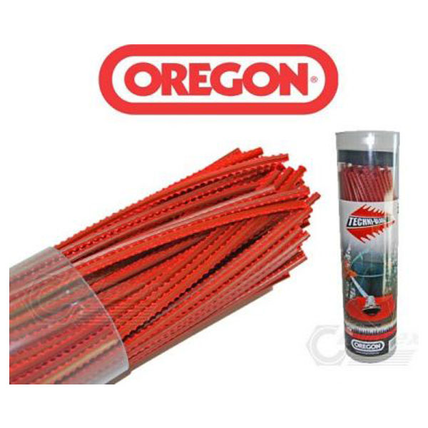 Oregon silk za trimer, Red Techni blade, 7mm X 26cm - 40 kom 539174 Oregon silk za trimer, Red Techni blade, 7mm X 26cm - 40 kom 539174