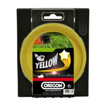 Oregon silk za trimer, Yellow Starline, 2,4mm x 360m 99162E