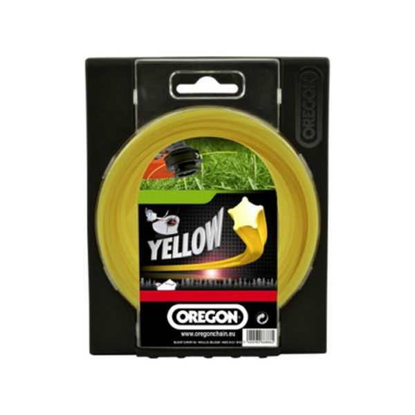 Oregon silk za trimer, Yellow Starline, 2,4mm x 360m 99162E