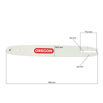 Oregon vodilica 35cm Double Guard 140SDEA095-2