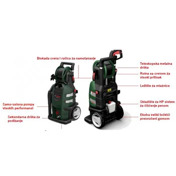 Bosch perač pod visokim pritiskom AdvancedAquatak 150 06008A7700-1 Bosch perač pod visokim pritiskom AdvancedAquatak 150 06008A7700-1