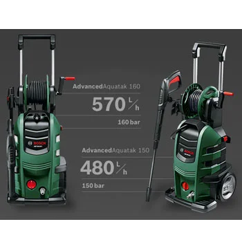 Bosch perač pod visokim pritiskom AdvancedAquatak 160 06008A7800-6 Bosch perač pod visokim pritiskom AdvancedAquatak 160 06008A7800-6