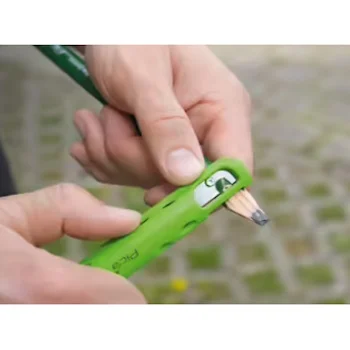 Pica držač olovke / zarezač + stolarska drvena olovka 2H za drvo PC505/02-1