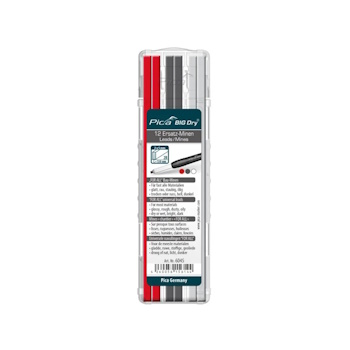Pica stolarske mine Big Dry univerzalne grafit/crvena/bela 12/1 PC6045 Pica stolarske mine Big Dry univerzalne grafit/crvena/bela 12/1 PC6045
