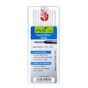 Pica zamenska mina vodootporna bela set 10/1 PC4043 Pica zamenska mina vodootporna bela set 10/1 PC4043