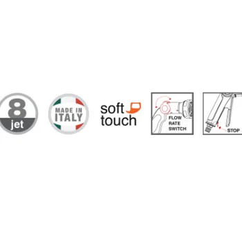 Metalni pištolj za vodu 8 JET GF80006904 Metalni pištolj za vodu 8 JET GF80006904