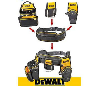DeWALT pojas za alat sa kožnim kaišem DWST1-75552 DeWALT pojas za alat sa kožnim kaišem DWST1-75552