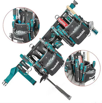 Makita trodelna torbica za alat na kaišu E-15229 Makita trodelna torbica za alat na kaišu E-15229
