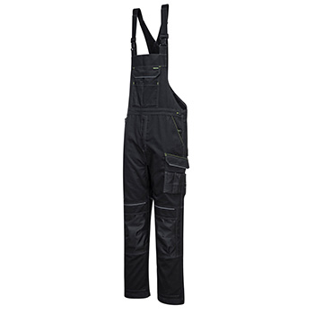 Portwest radne pantalone sa tregerima PW3 PW346 crne-1