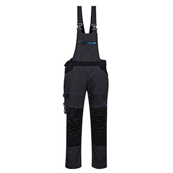 Portwest radne pantalone sa tregerima WX3 T704 metal sive Portwest radne pantalone sa tregerima WX3 T704 metal sive