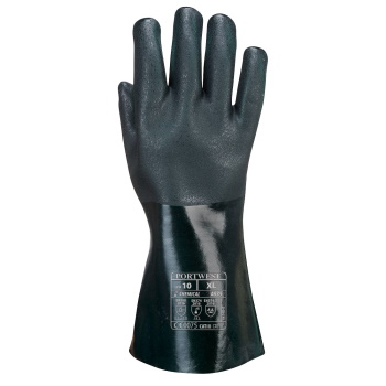 Portwest rukavice duplomočene PVC 35 cm PW A835GNR-1